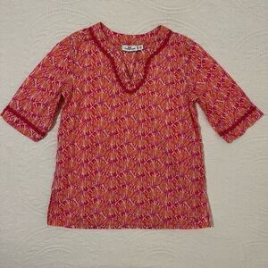 Vineyard Vines Girls Youth Shell Tunic Shirt XS 5/6